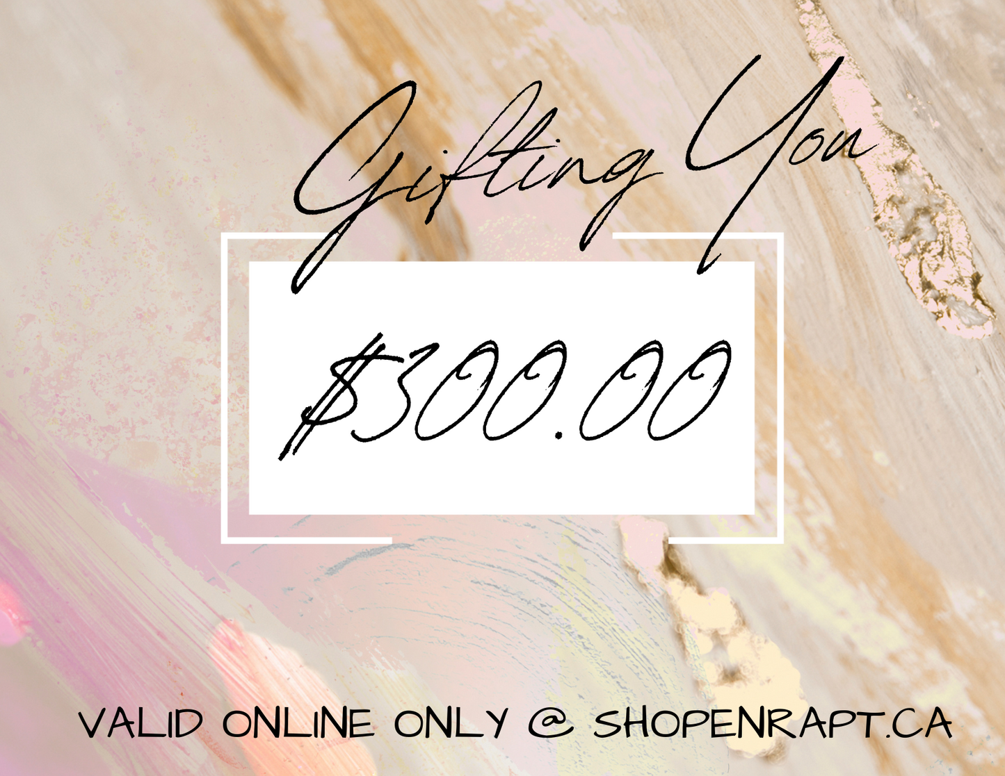 ONLINE GIFT CARD