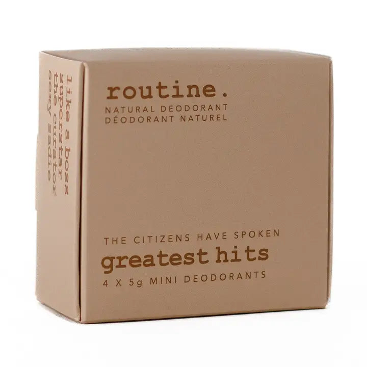 Greatest Hits Minis Kit (4x5g Deodorants)