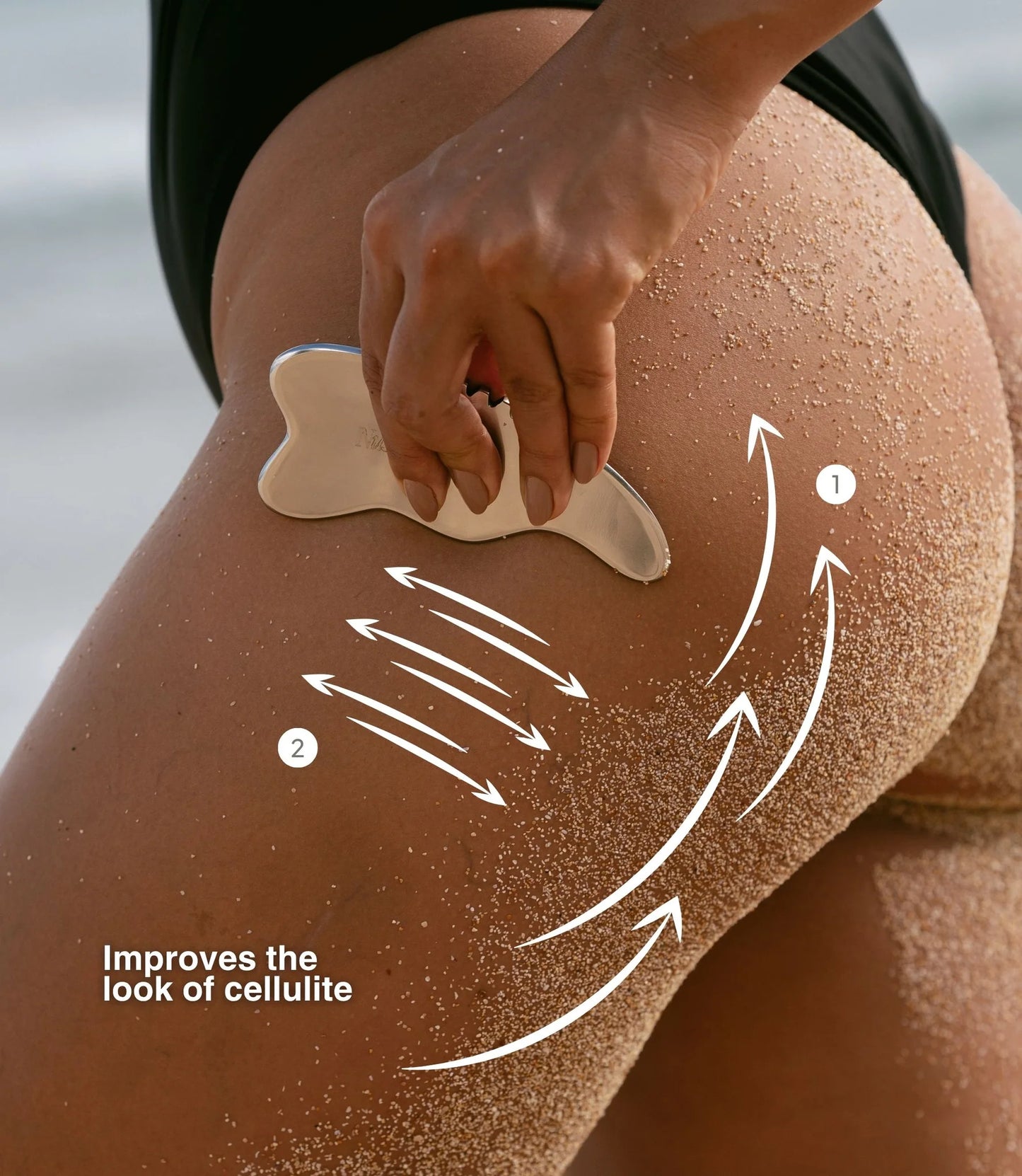Body Gua Sha Tool- Stainless Steel