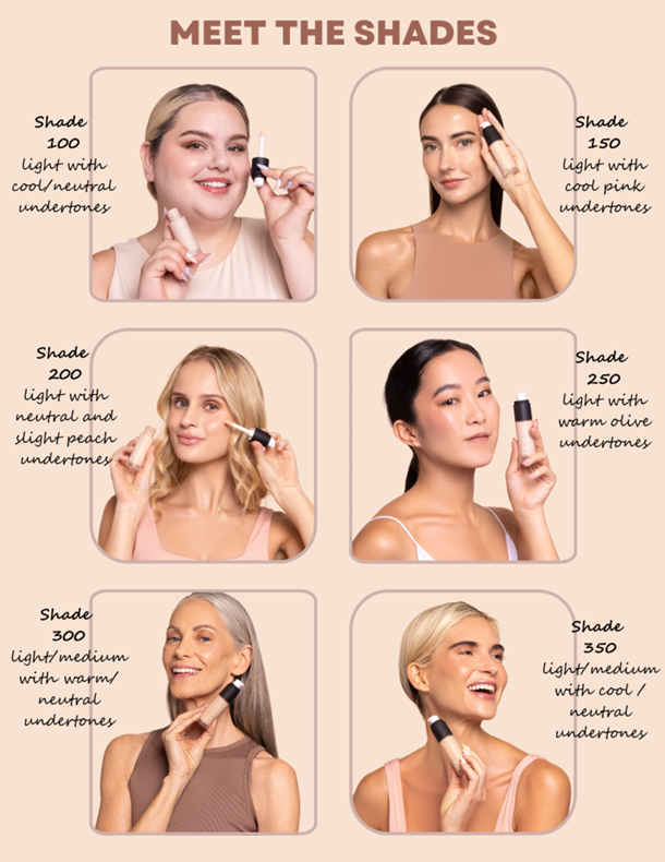 Neive Serum Foundation + Concealer