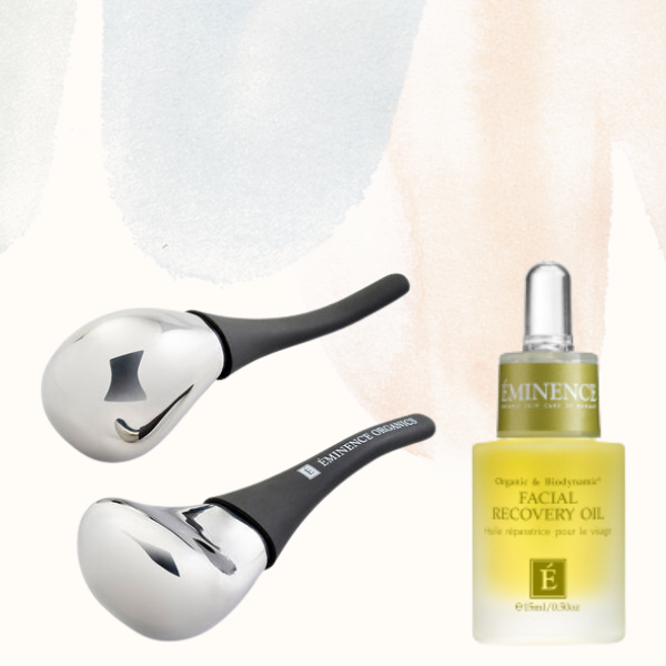 Eminence Cryo Thermal Tools + Facial Recovery Oil
